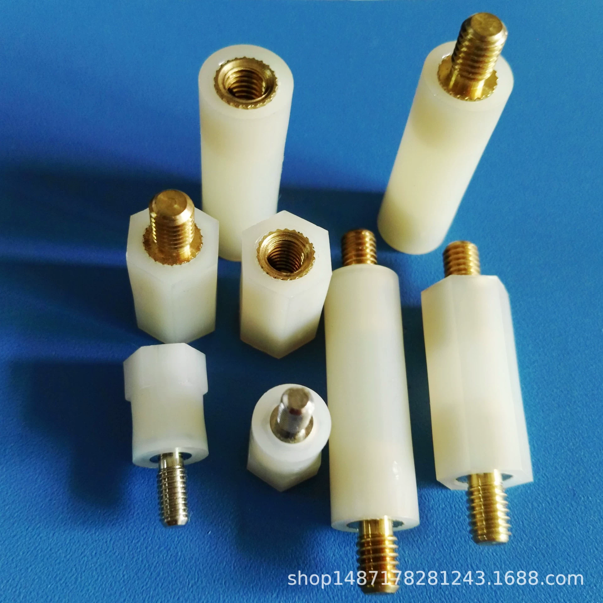 Наружная Шестигранная латунная Резьбовая Колонка M2 однопроходная двухпроходная гайка винтовая Колонка Печатная плата Винт Инь и Ян интервал опорная колонка