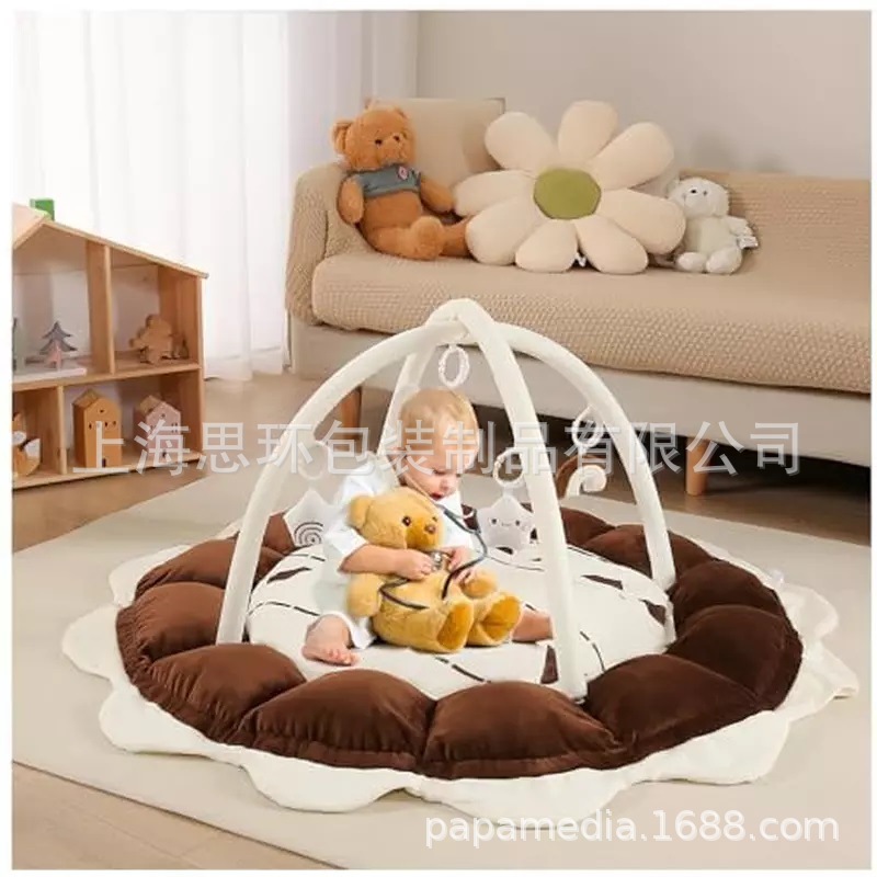 Factory Direct Sales Ultra-Thick and Soft Baby Crawling Mat Type a Baby Activity Mat Baby Crawling Mat Baby Type a