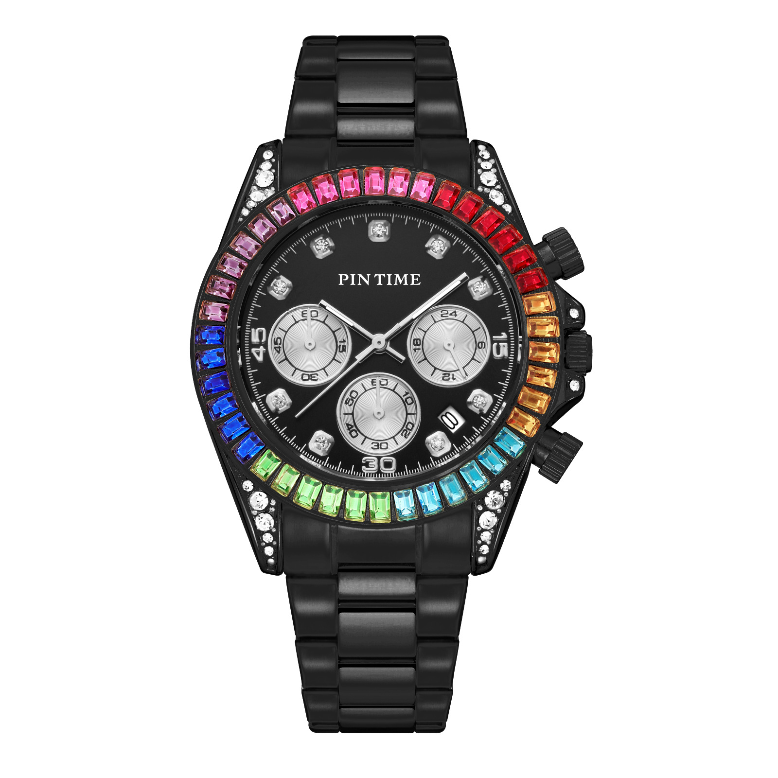 Pin. Time Watch PINTIME/品时新款手表跨境时尚钢带手表男女表支持代发厂家货源-阿里巴巴