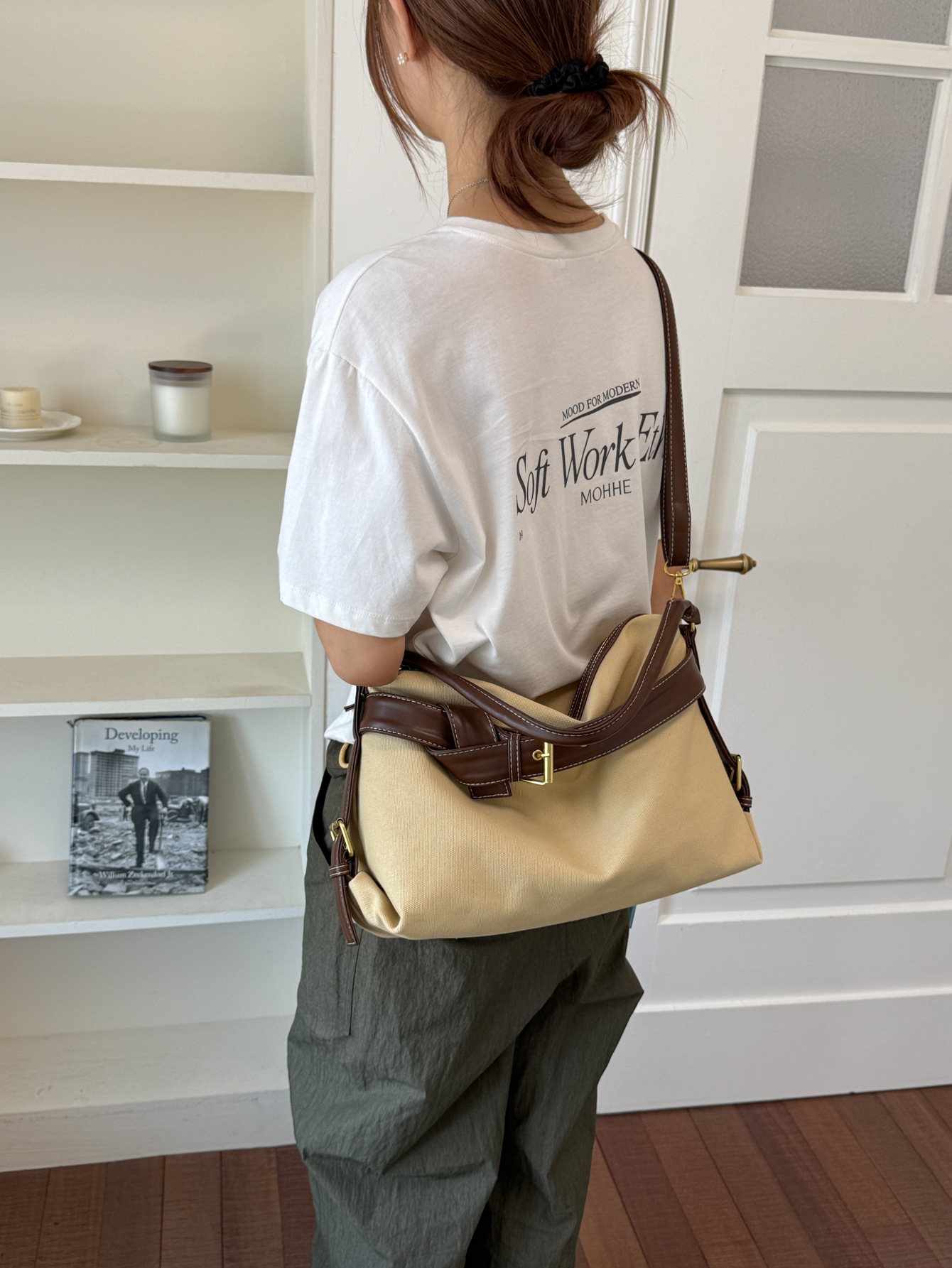 Bolso de mujer transfronterizo retrógrado diseño de personalidad bolso de tote Henggeng nuevo bolso de brazo de viaje diario bolso de hombro
