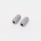 Tie-free shoelace buckle capsule metal round children elastic elastic black and white color wholesale