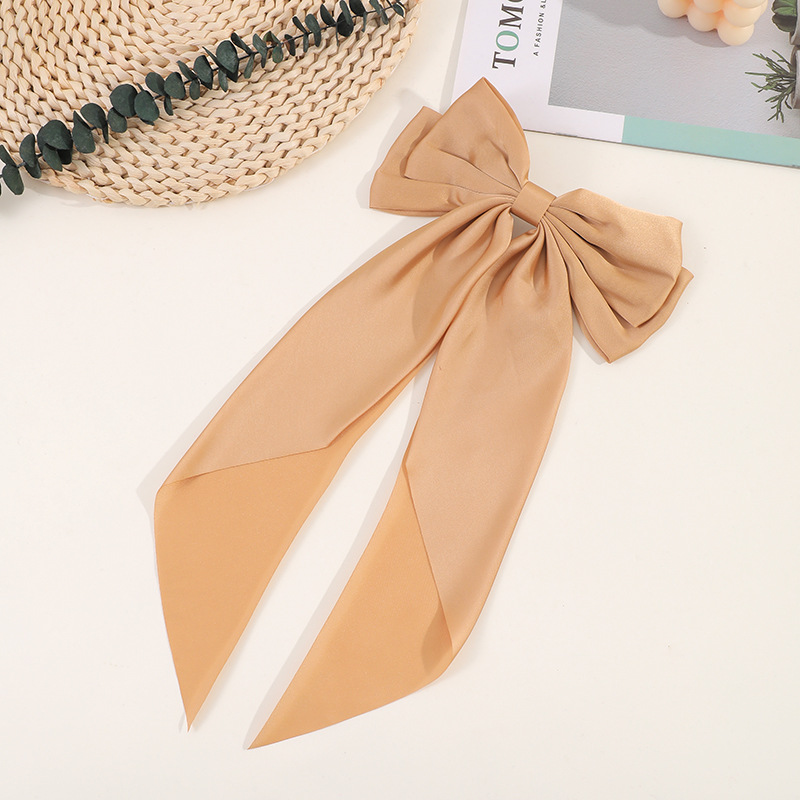 Women's Cute Sweet Korean Style Bow Knot Cloth Hair Clip display picture 10