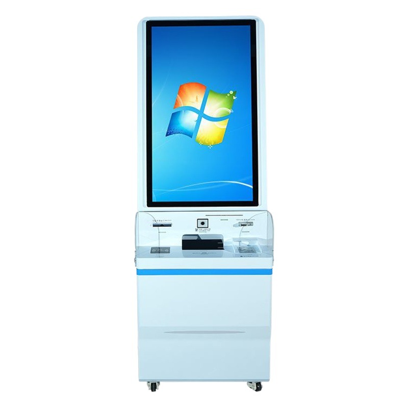 43 pulgadas yinyitong médico terminal de autoservicio de pago de autoservicio informe de impresión de registro de consulta multi-función terminal