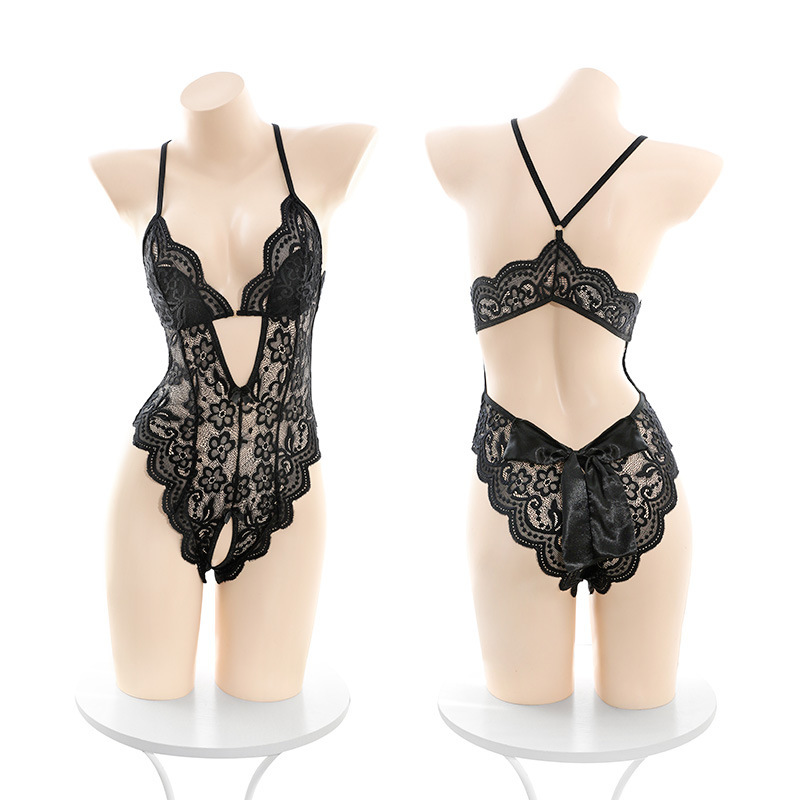 Admiración estéril sin lavado ropa interior amorosa de encaje mariposa pecho abierto entrepierna unidad sexy pura no quiere desprenderse de 6254 image 5