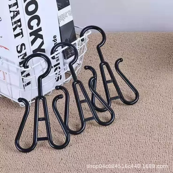 Крючок для хранения париков, подвесная вешалка для шляп и головных уборов, черный цвет, оптовая торговля для трансграничной внешнеторговой деятельности, подвесная вешалка для хранения аксессуаров.