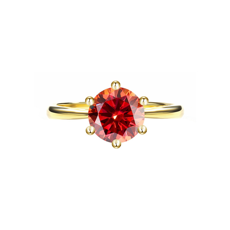 1캐럿 오렌지(모이사나이트 + GRA 인증서 + 블랙카드 + 허리코드)