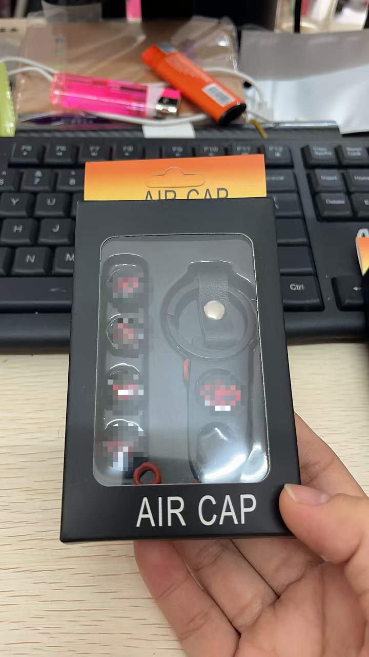 Automobile tire air nozzle cover personalized valve head cap anti-deflation universal alloy valve core air nozzle cap modification