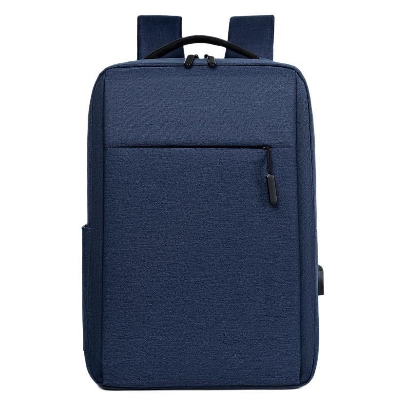 Mochila informal para computadora portátil, nueva mochila de viaje de negocios para hombre de gran capacidad con logotipo impreso