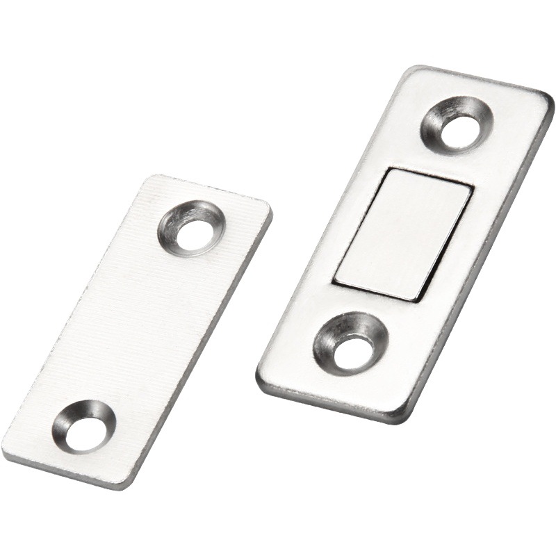 Puerta de gabinete succión magnética sin punzonado de succión del Gabinete invisible Cajón Armario Puerta ultrafina táctil magnética fuerte puerta táctil Puerta de gabinete de cocina Puerta de succión