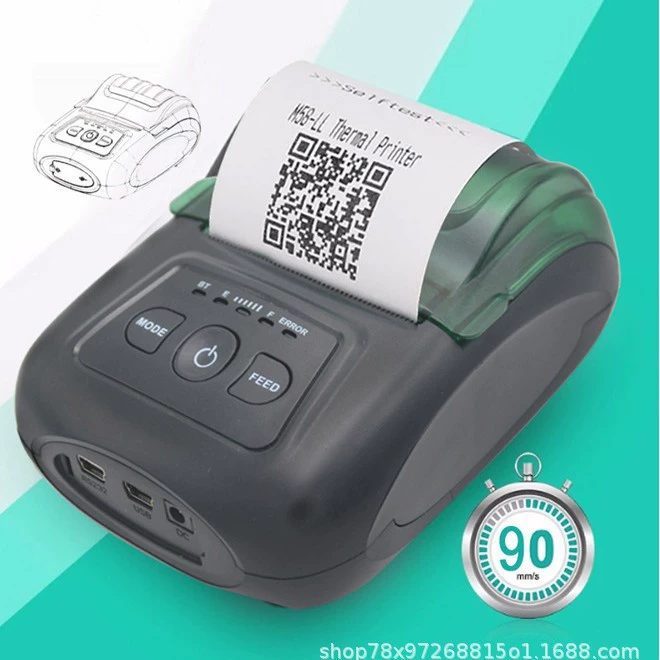 У Pocket-Printer ручной, мобильный телефон, Bluetooth, 58 мм