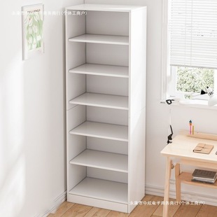 Simple Bookshelf Bookcase Floor-To-Ceiling Wall-Mounted Living Room Bedroom Storage Rack Home Grids Ruizhiyin