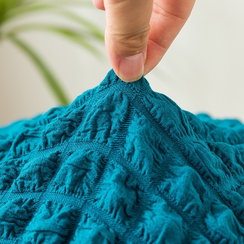 International Trade Hotel Restaurant Chair Cover Bubble Fabric Skirt Chair Cover Universal Full Package Hotel Factory