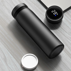 智能保溫杯男士大容量高檔禮品泡茶杯316不鏽鋼高顏值定水杯子制