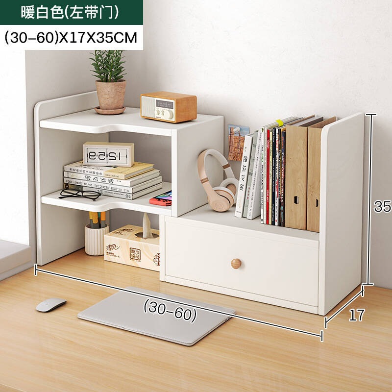 Estantería de escritorio Estante de escritorio Estante de escritorio Estante de almacenamiento de escritorio Dormitorio Buenas cosas Mesa de estudio Estante de capas pequeñas de varios pisos Estante de capas