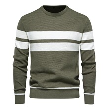 B 87939 Men's Striped Knit Sweater �l�yᘿ��� �羳�W��
