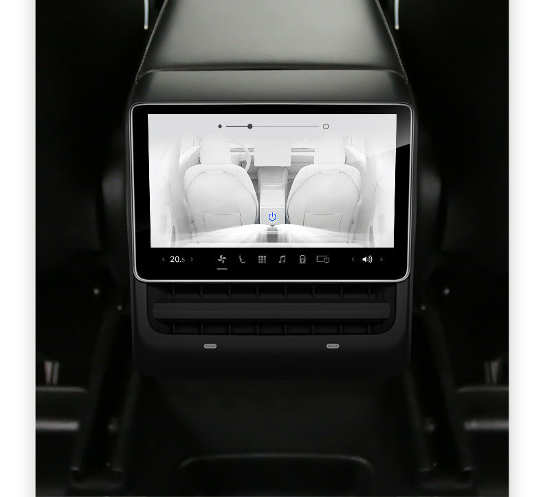 Suitable for Tesla Model 3/Y Rear Entertainment Screen Renewal 3 Same Style Rear Entertainment Screen 9.0Pro Version Rear