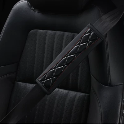 Seat belt shoulder pad Pads, Automotive Accessories, Pu - black-model