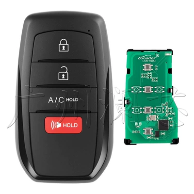 Sienna, Rav4, Corolla 4A – Car Keys - lt30-02-key-4-keys-ac