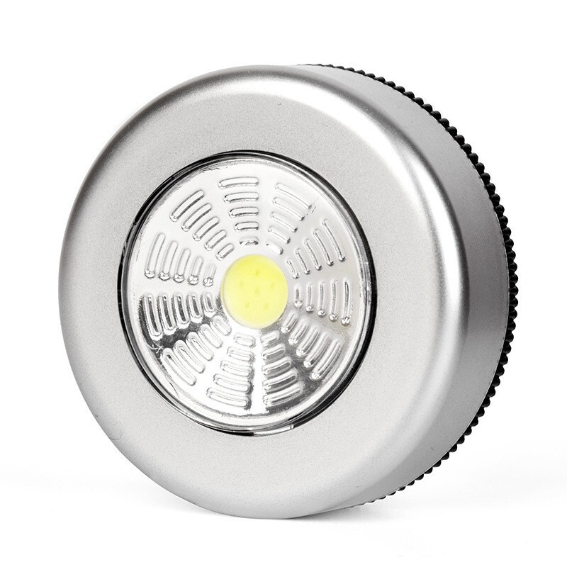 Cross-border exclusive for cob wall lamp mini night light dry battery touch with adhesive corridor emergency wireless cabinet light