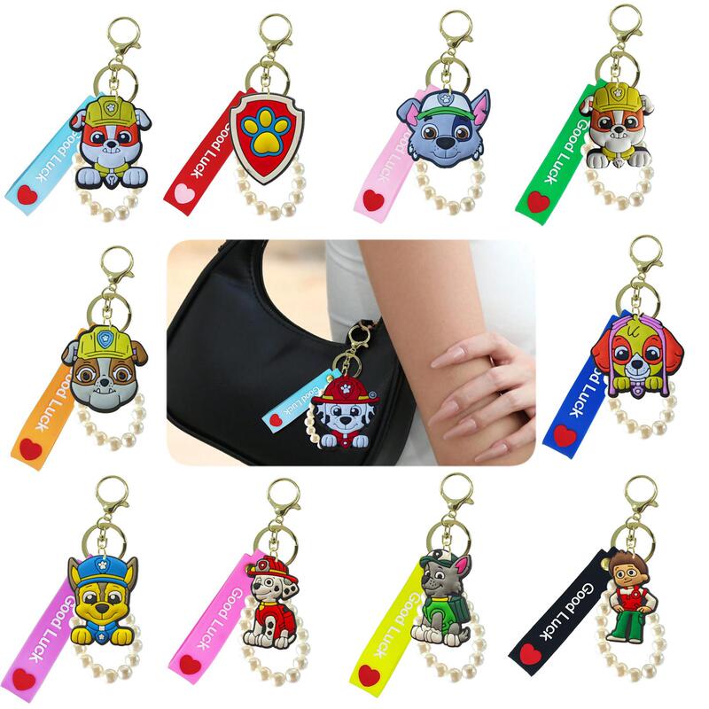 Wang Wang team pearl silicone key chain Xiyin drop glue gift pendant key chain creative key chain bag key Wang Wang team pearl silicone key chain Xiyin drop glue gift pendant key chain creative key chain bag key