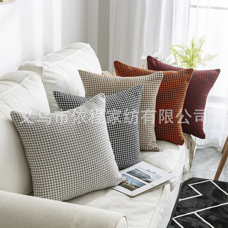 two-color pillow