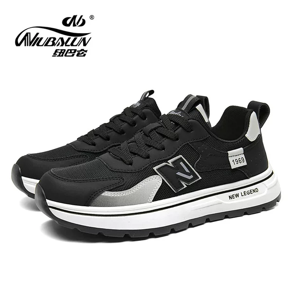 PLUS New Balance men's shoes new N-style dad shoes Korean fashion men's thick-soled lightweight sports shoes casual shoes