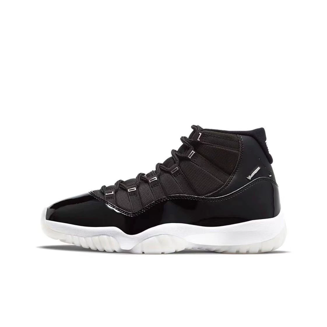 Обувь Putian, оригинальные кроссовки AJ11 Demon King Qiao 11 с высоким берцем, черно-белые, красные, с пуговицами Star Kang, черно-красные, осенние и зимние спортивные кроссовки
