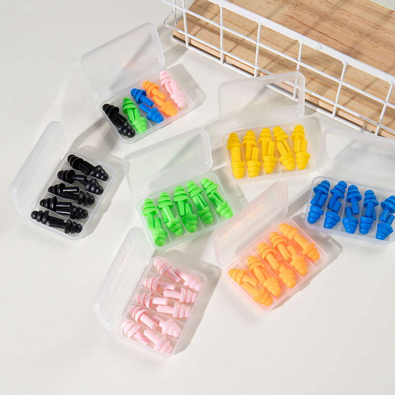Learning Swimming Industrial Protective Earplugs 5 Pair Set Christmas Tree Earplugs Noise Reduction Sleep Earplugs Boxed Learning Swimming Industrial Protective Earplugs 5 Pair Set Christmas Tree Earplugs Noise Reduction Sleep Earplugs Boxed
