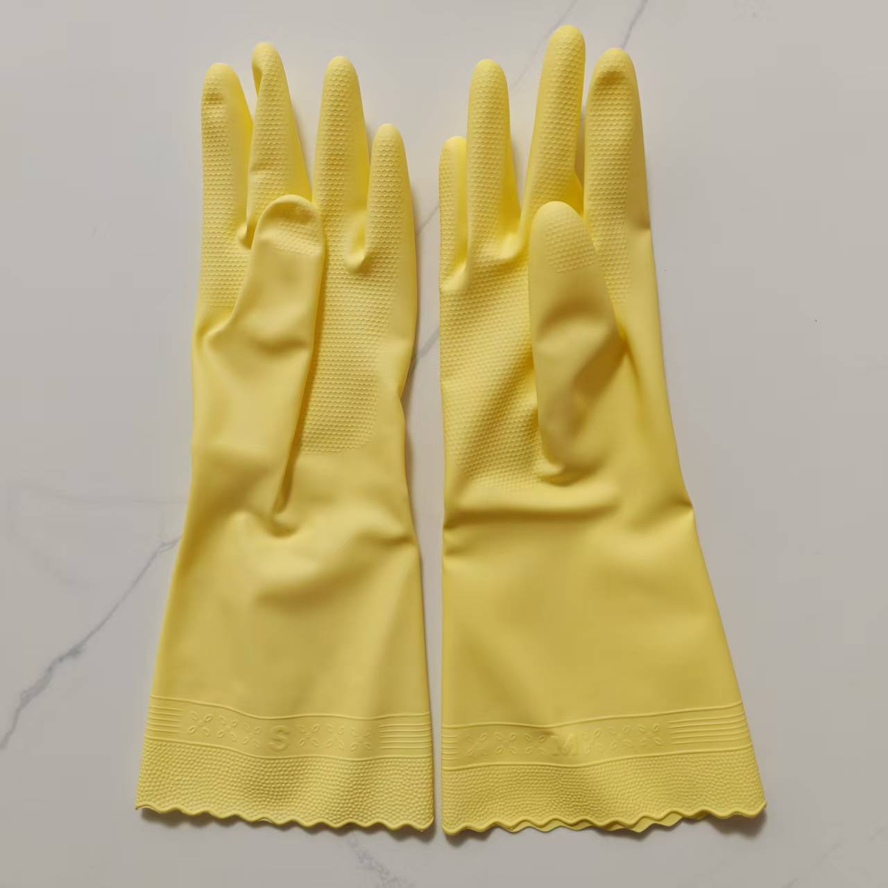 Guantes para lavar platos para mujer, PVC grueso, limpieza del hogar, impermeables, de látex, duraderos, para lavar ropa, fregar platos, de goma, para uso doméstico.