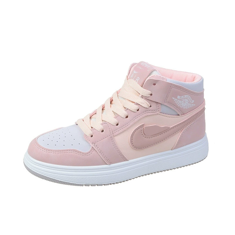 Air jordan, high universal sneakers, white shoes, autumn