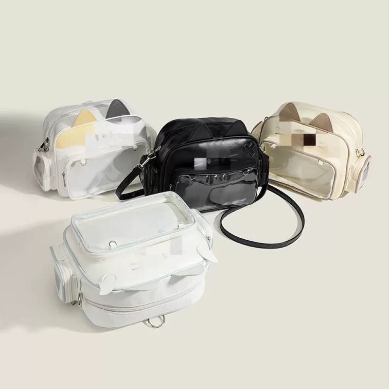 Mechanical Universal Backpack, One-Shoulder Bag, Transparent Front Window, Lightweight