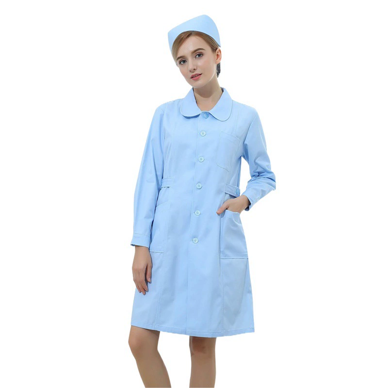 Лаборатория косметолог врач рабочая одежда лето белое пальто медицинская рабочая одежда фабрика белое пальто оптом