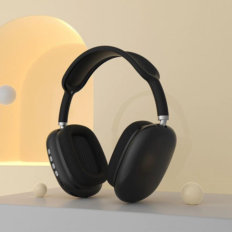 Беспроводные наушники YTKY P9airmax с Bluetooth, тяжелый бас, HI-FI звук, накладные наушники с комфортом