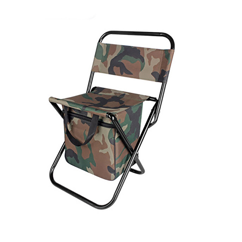 Silla de playa plegable pequeña para niños, bolsas de almacenamiento multifuncionales para bocadillos para estudiantes.