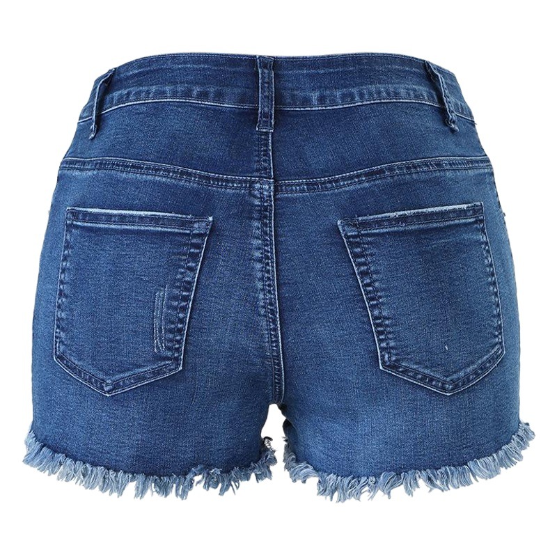 Shorts Vaqueros de Mujer con Flecos, Disponibles en Existencia para Otoño 2025, Fabricante, Stock Listo, Venta Transfronteriza en Amazon y eBay