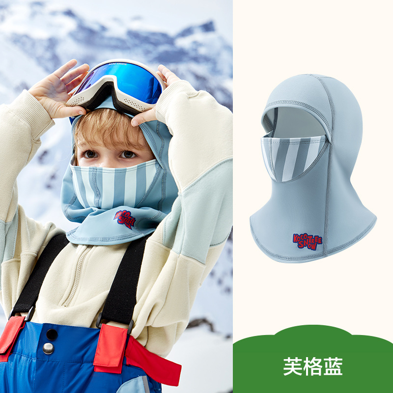 KK árbol de esquí los niños capucha Niños Niñas adulto invierno a prueba viento caliente protección facial al aire libre Riding Mask Clase A image 8