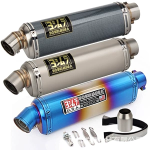 Motosiklet Yoshimura çıxış borusu, paslanmayan polad R3/R2/R15/z400/Triumph/Kaiyue