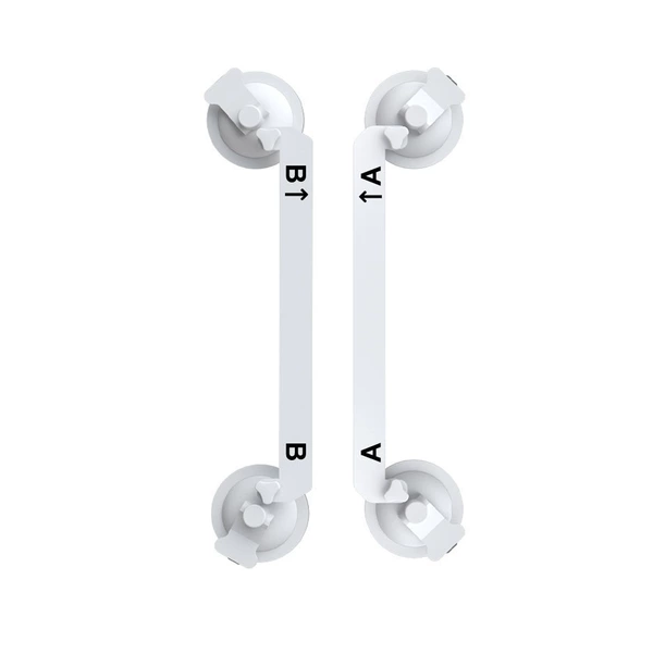 Mini car interior suction cup holder [white]