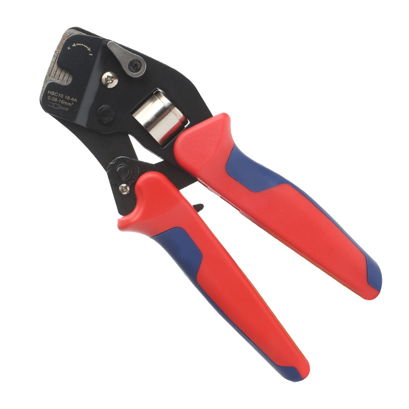 华胜三彩HSC10 16-4A管型专用冷压端子压线钳电工专用快速接线工