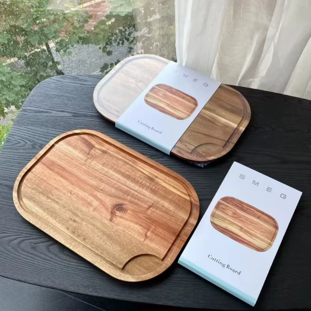 Разделочная доска из акации SMA SME Spot Acacia wood cutting board итальянская кухонная доска бытовая разделочная доска из древесины цельная разделочная доска
