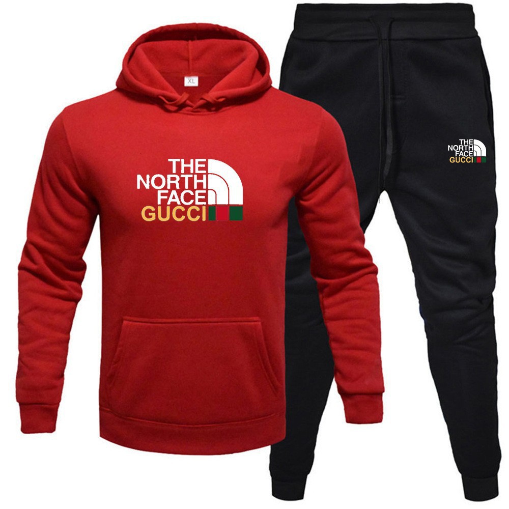 Venta caliente transfronteriza hombres otoño e invierno sudadera con capucha traje de suéter más terciopelo cálido traje casual suéter deportivo al por mayor