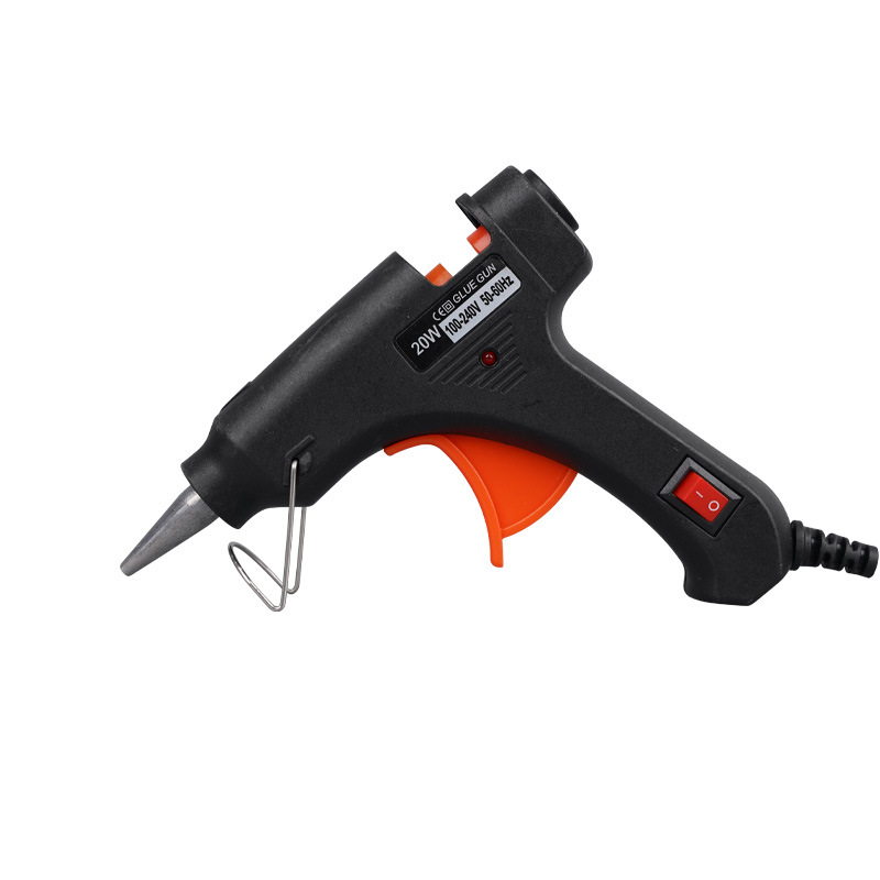 Juego de Mini Pistola de Silicona Caliente 20W con Certificación UL, para Bricolaje Manual