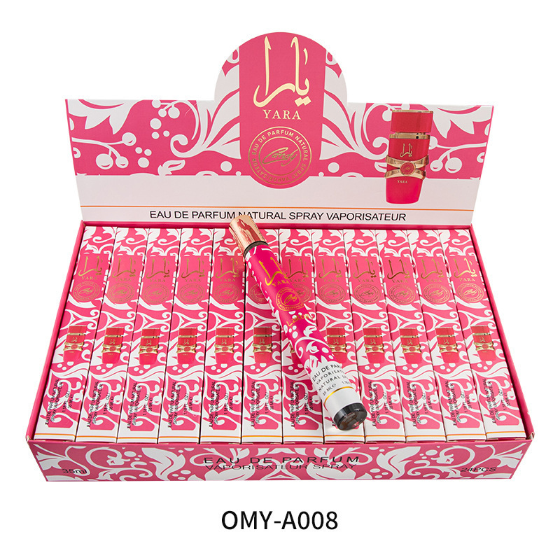 Perfume de 35 ml, Versión Q, Popular Transfronterizo, para Hombre y Mujer, en Tubo de Ensayo, Fragancia Floral y Frutal, Perfume Portátil, Venta al por Mayor