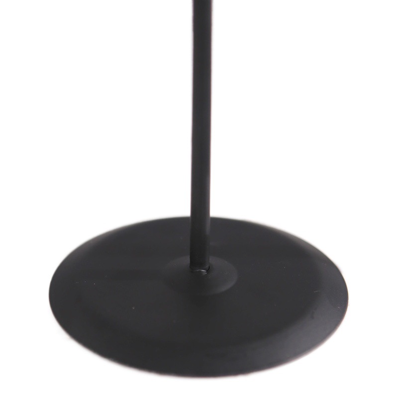 En stock al por mayor simple decoración casera moderna romántica con velas cena decoración de hierro sala de estar mesa de comedor titular de la vela