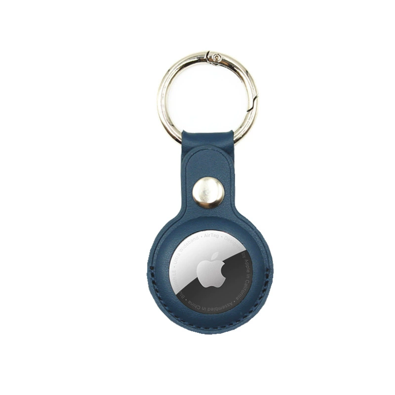 [Совместимый с кожаным защитным чехлом AIRTAG Apple AIRTAGs, держатель-брелок, PU кожаный чехол на место]