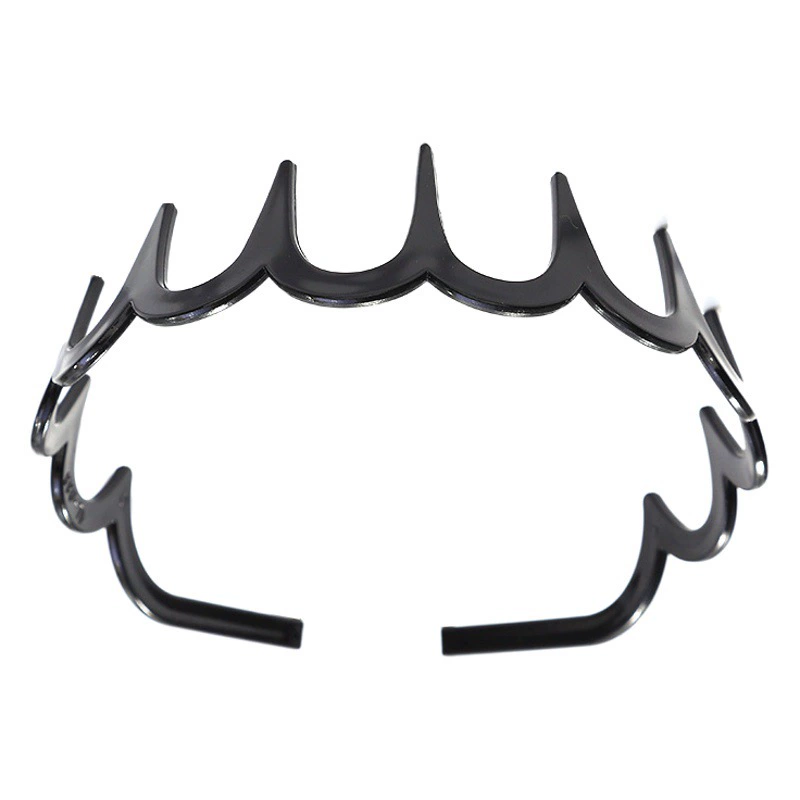 Новый стиль аксессуары для волос Интернет-знаменитостей, женские простые твердые волосы в Корейском стиле с зубцами, повязка на голову для мытья лица, универсальная Кружевная повязка на голову, стиль внешней торговли