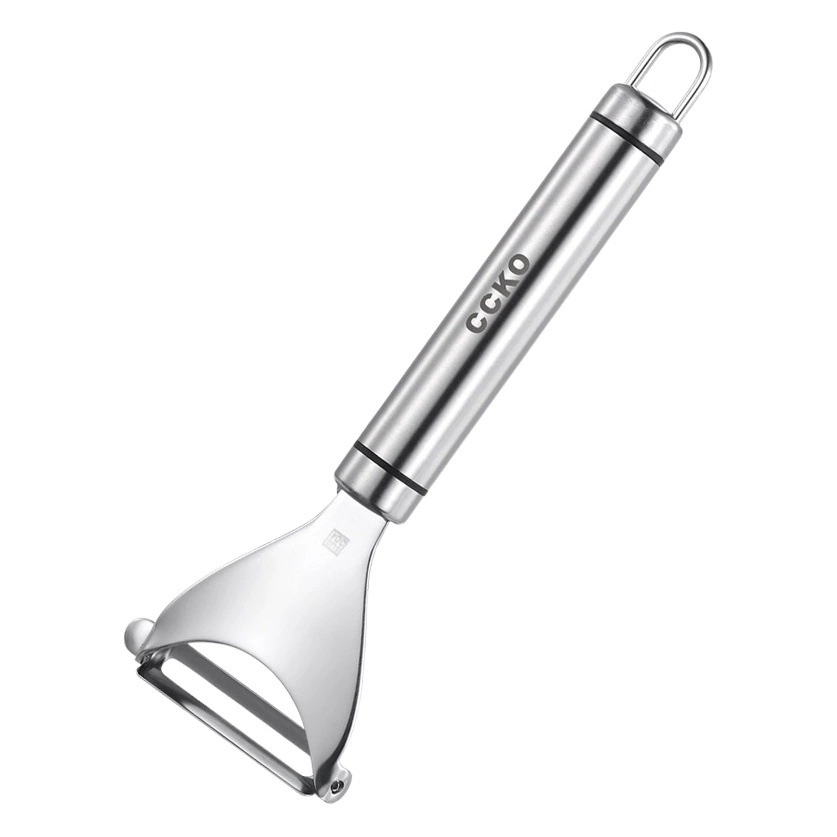 Немецкий CCKO Овощечистка из нержавеющей стали Скребок для яблок Многофункциональный Картофелечистка кухонный артефакт для овощей и фруктов