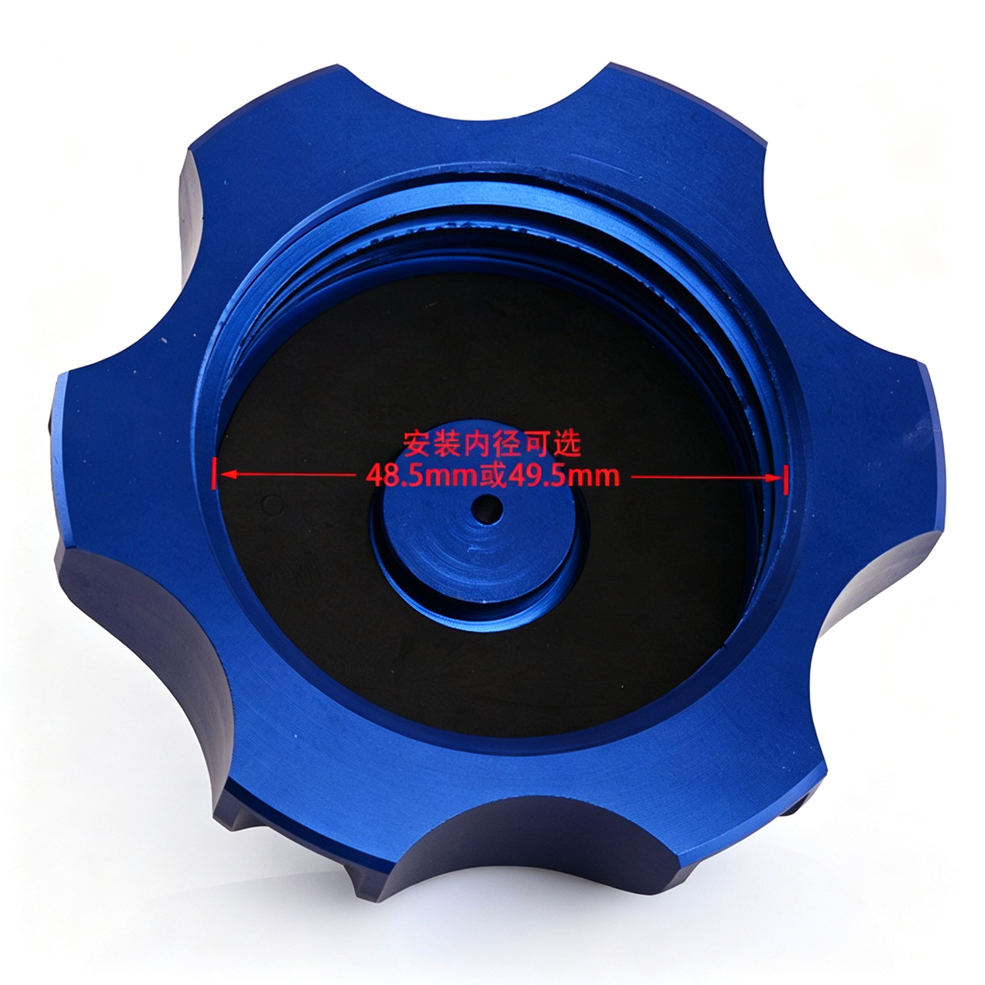 Motorcycle Modified Aluminum Alloy Hexagonal Fuel Tank Cap Apollo Little Flying Eagle Yue 50 70Cc 90Cc 110Cc