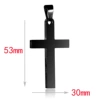 Positive Cross 53-30 Black no chain