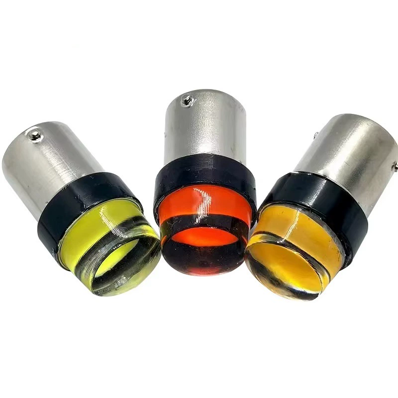 Новый автомобиль светодиодные стоп-сигналы 12V подсветка 1157 1156 COB мигающий задний свет заднего хода силиконовый поворотный свет